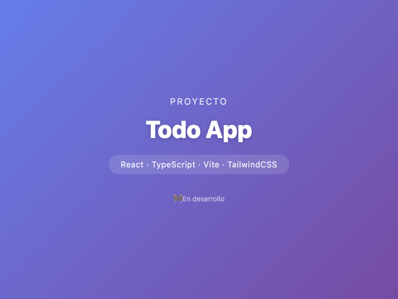 Todo App